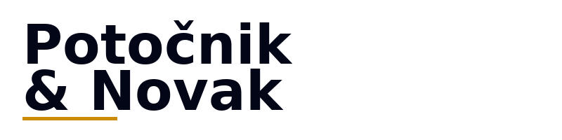 Potočnik & Novak logo